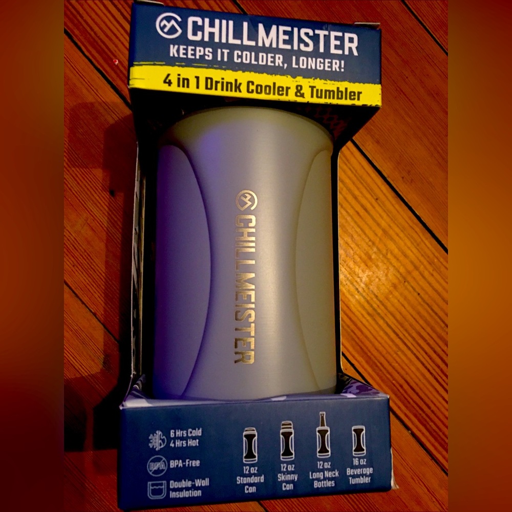 Chillmasters 4 in 1 Drink Cooler Tumbler